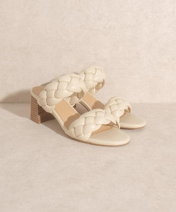 OASIS SOCIETY Regine - Casual Braided Heel.
