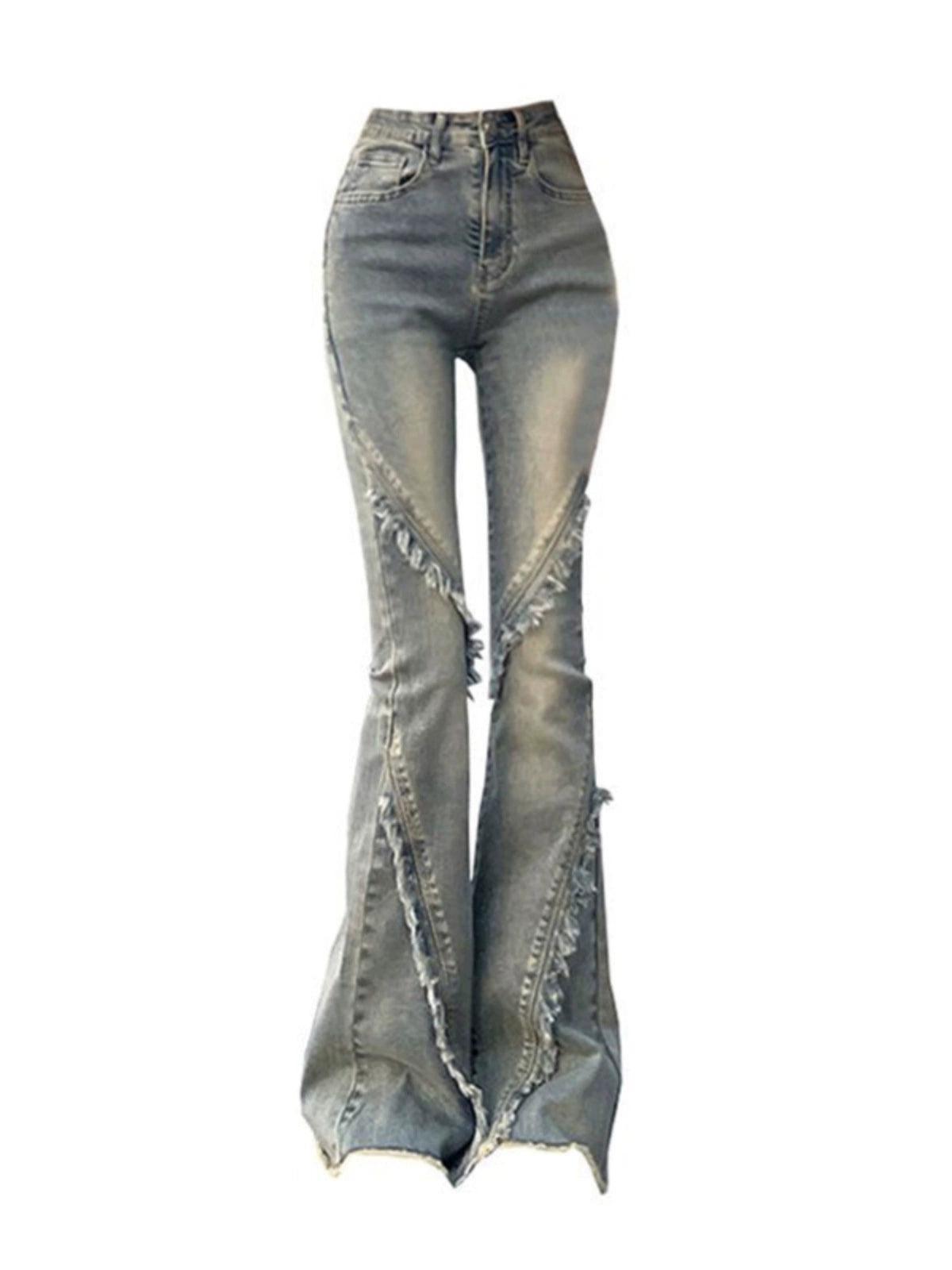 NASA Retro High Waist Jeans.