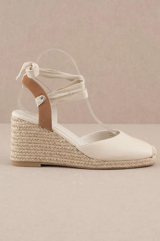 D-ALONDRA-ESPADRILLE, LACE UP, WEDGE.