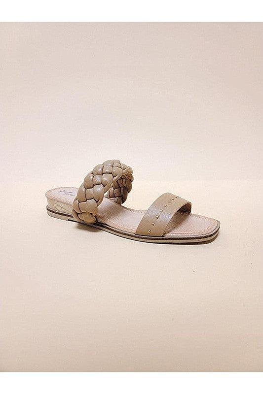 SILAS-SLIDE SANDALS.