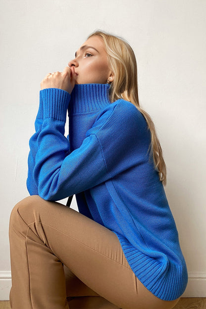 Basic Bae Viscose Turtleneck Sweater