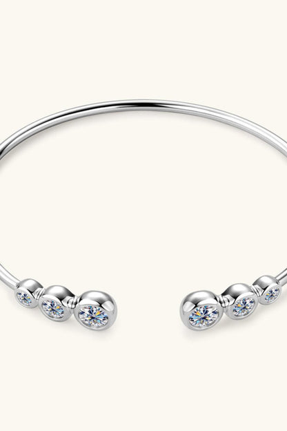 1.8 Carat Moissanite 925 Sterling Silver Bracelet - SHANKARA CHÉRIE