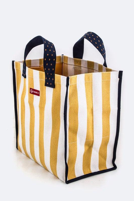 Large Canvas Shopping Tote.