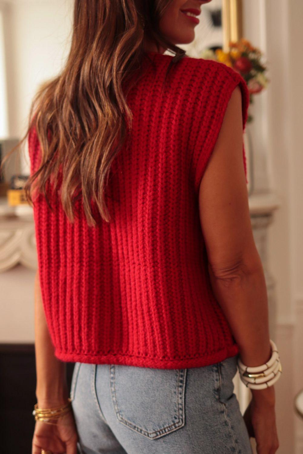 Charlize Cable Knit Sweater.