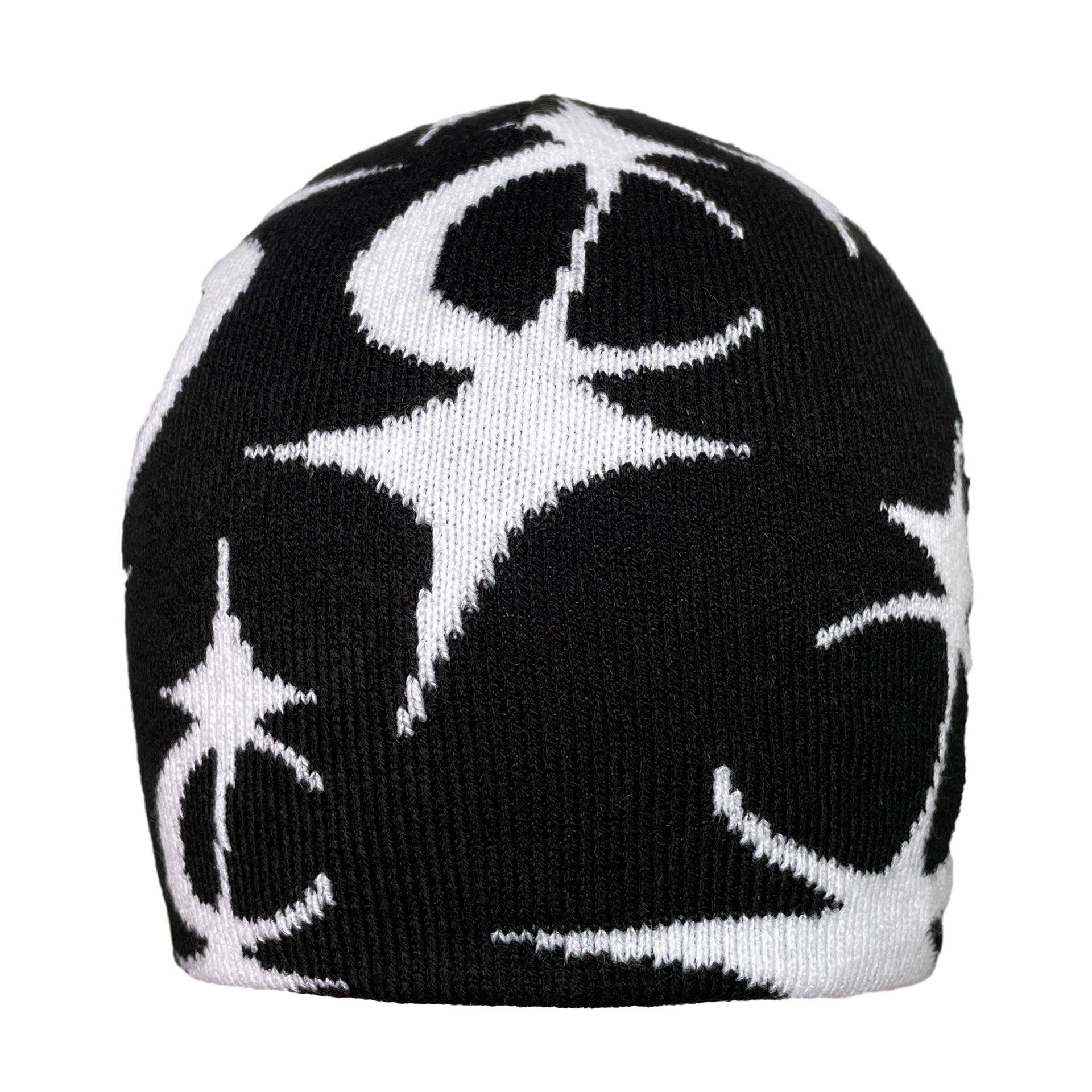 Five Pointed Star Jacquard Knitted Hat.