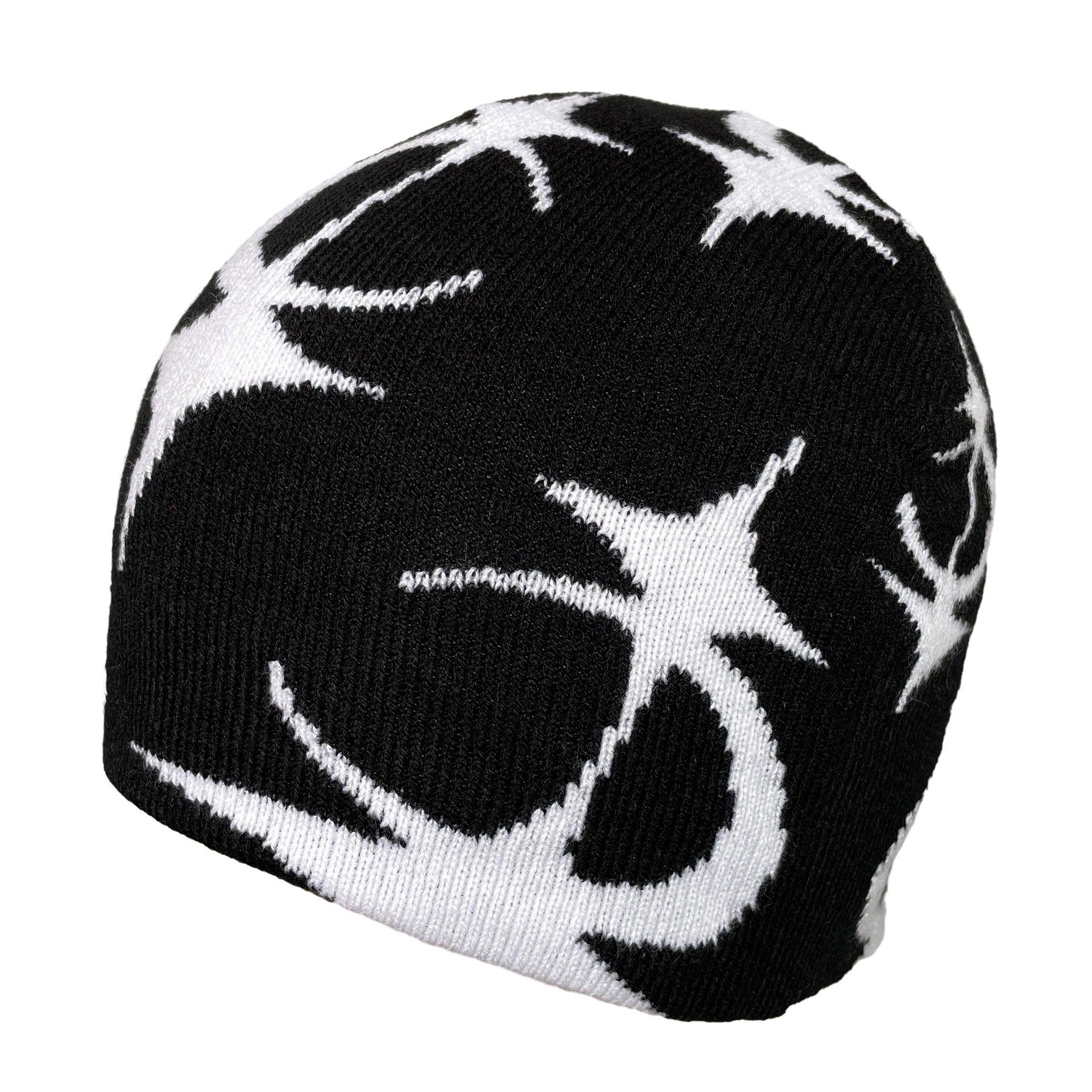 Five Pointed Star Jacquard Knitted Hat.