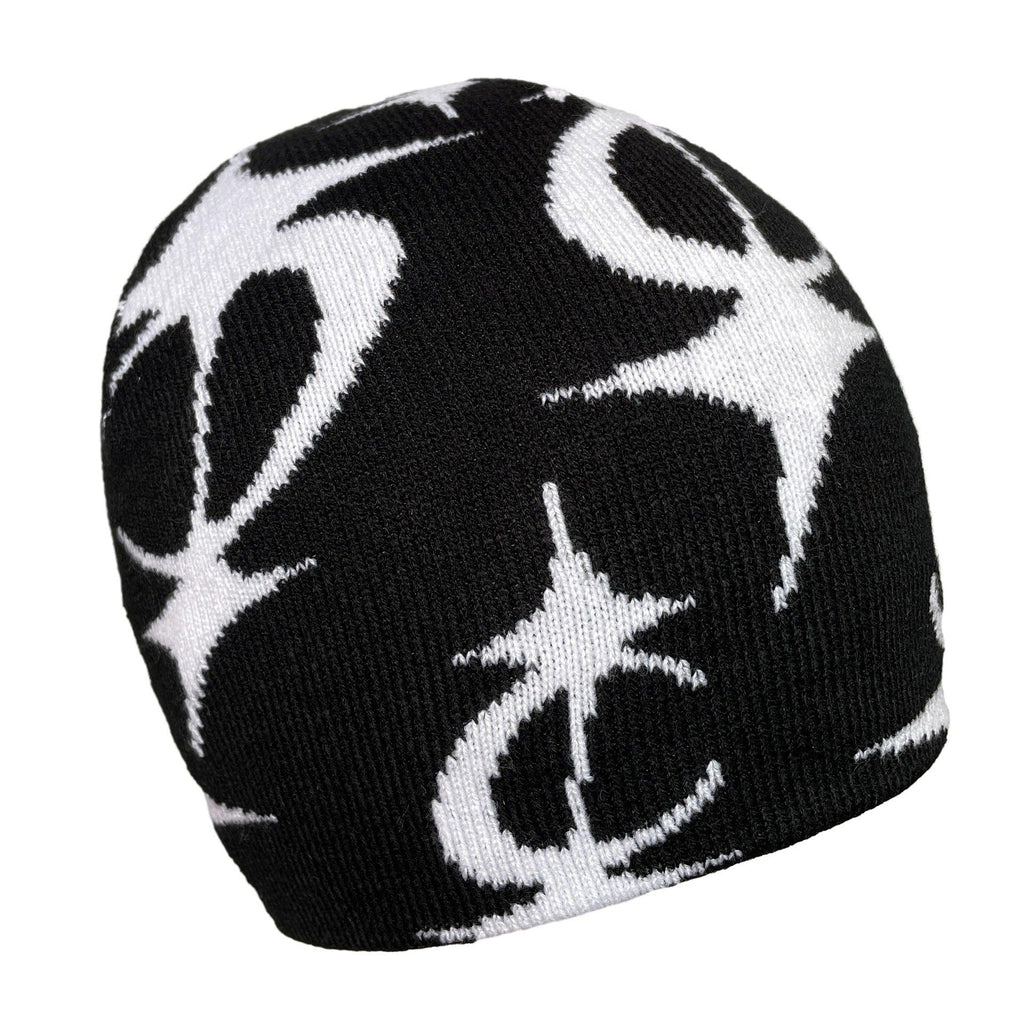 Five Pointed Star Jacquard Knitted Hat.