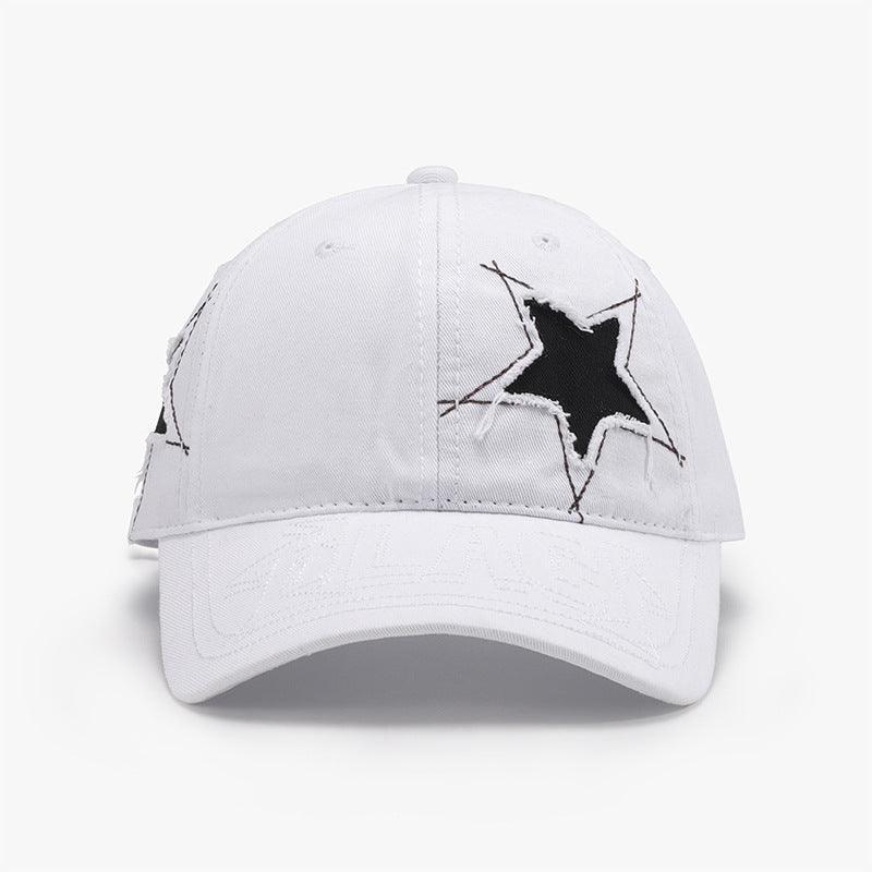 Adjustable Star Raw Hem Cap - SHANKARA CHÉRIE