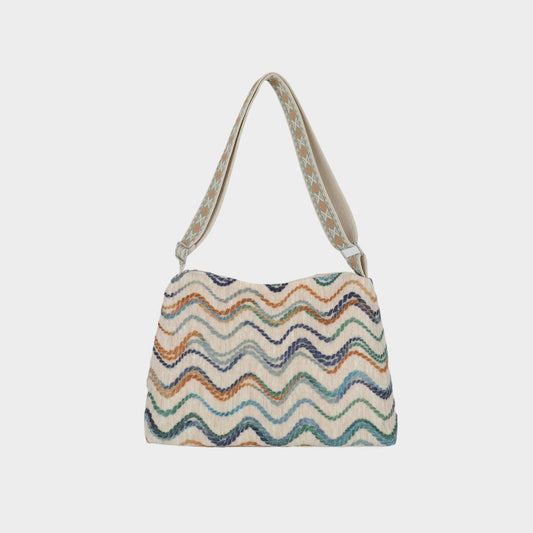 Adjustable Strap Medium Shoulder Bag - SHANKARA CHÉRIE