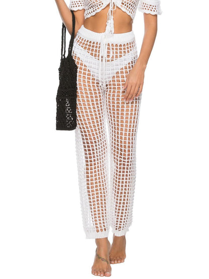 Cutout High Waist Swim Pants - SHANKARA CHÉRIE