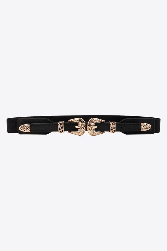 Double Buckle Elastic Belt - SHANKARA CHÉRIE