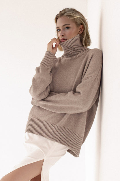 Basic Bae Viscose Turtleneck Sweater