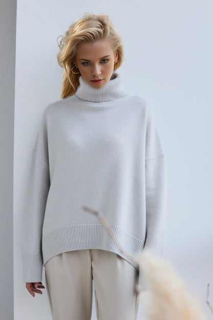 Basic Bae Viscose Turtleneck Sweater