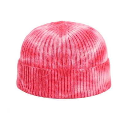 Knitted Tie Dye Cuffed Beanie - SHANKARA CHÉRIE