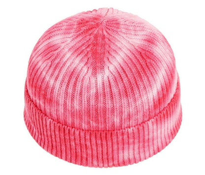 Knitted Tie Dye Cuffed Beanie - SHANKARA CHÉRIE