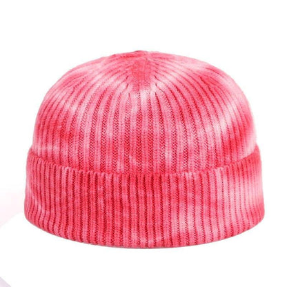 Knitted Tie Dye Cuffed Beanie - SHANKARA CHÉRIE