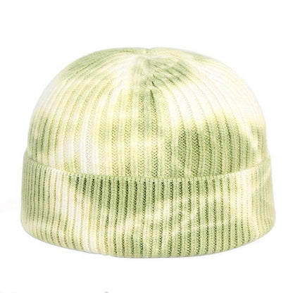 Knitted Tie Dye Cuffed Beanie - SHANKARA CHÉRIE