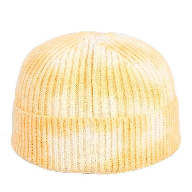 Knitted Tie Dye Cuffed Beanie - SHANKARA CHÉRIE