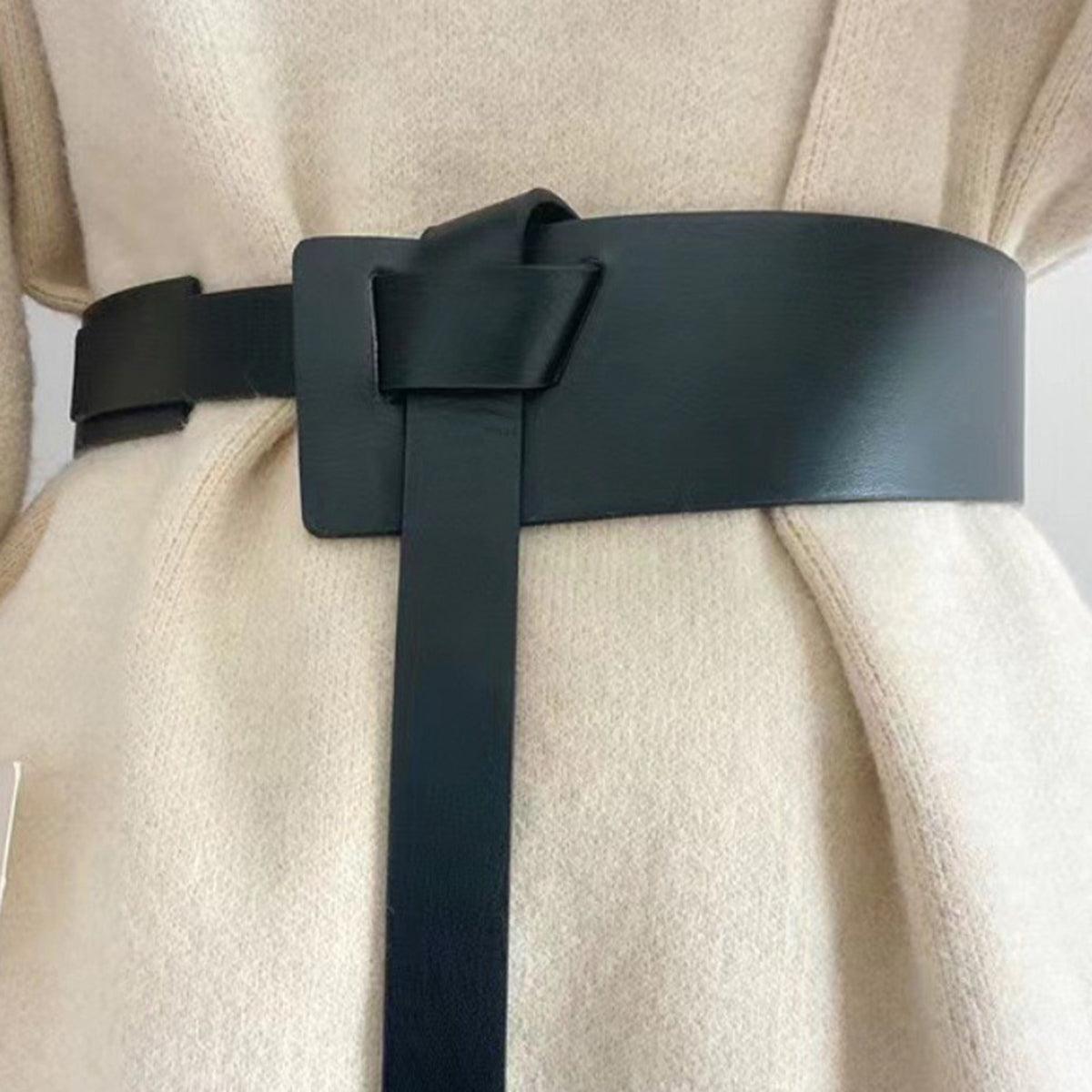 Knot Detail PU Belt - SHANKARA CHÉRIE