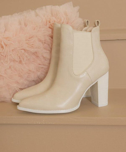 Oasis Society Esmee - Chelsea Boot Heel - SHANKARA CHÉRIE