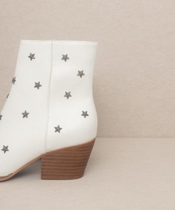 OASIS SOCIETY Ivanna - Star Studded Western Boots - SHANKARA CHÉRIE