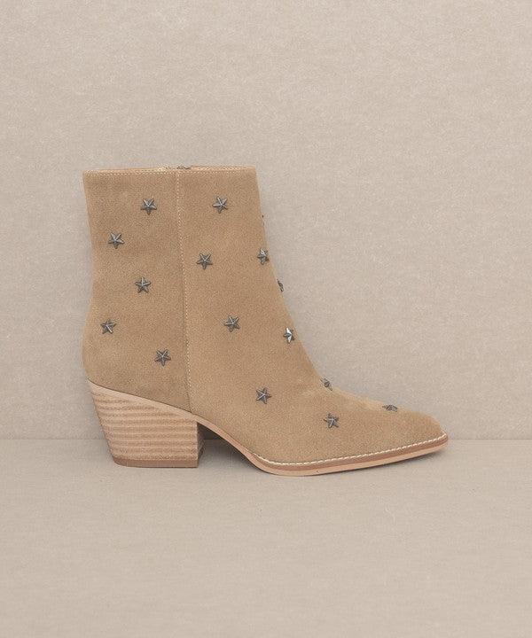 OASIS SOCIETY Ivanna - Star Studded Western Boots - SHANKARA CHÉRIE