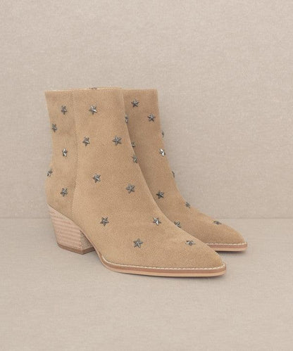 OASIS SOCIETY Ivanna - Star Studded Western Boots - SHANKARA CHÉRIE