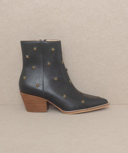 OASIS SOCIETY Ivanna - Star Studded Western Boots - SHANKARA CHÉRIE