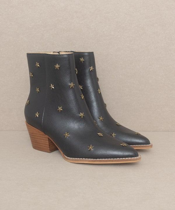 OASIS SOCIETY Ivanna - Star Studded Western Boots - SHANKARA CHÉRIE