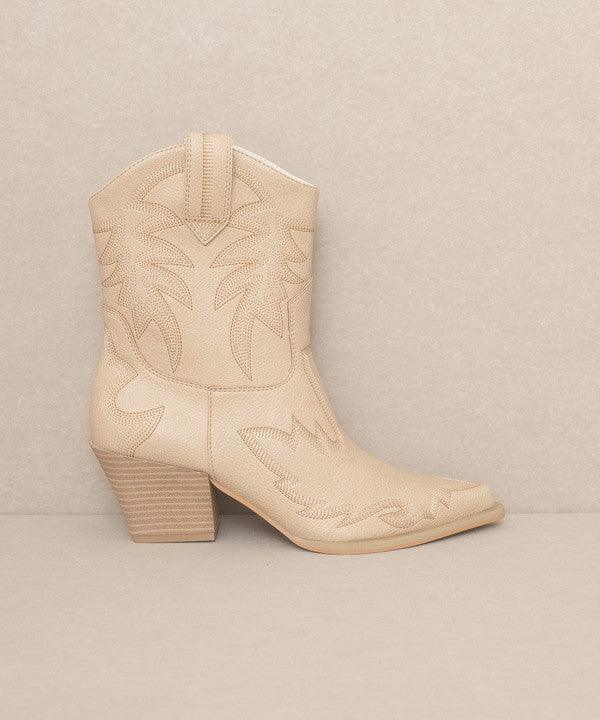 OASIS SOCIETY Nantes - Embroidered Cowboy Boots - SHANKARA CHÉRIE