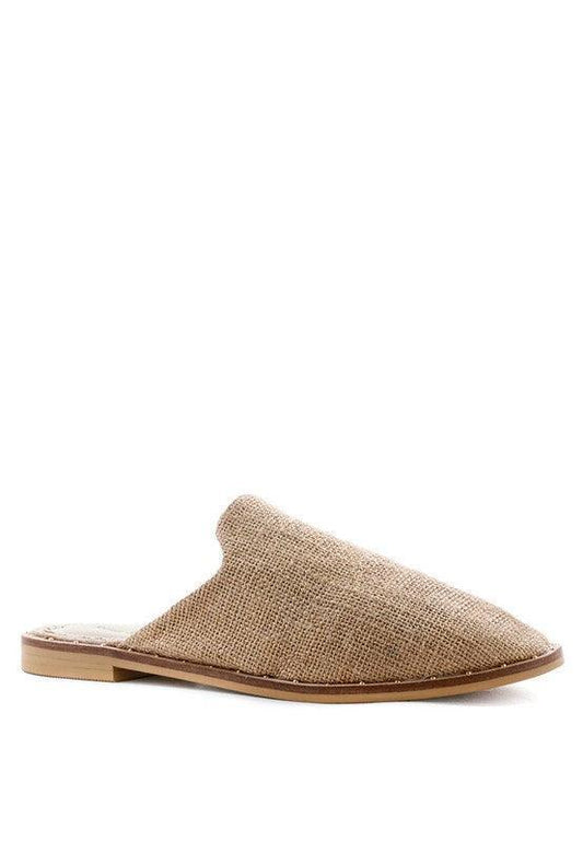 RAG & CO LIA  CANVAS MULES.