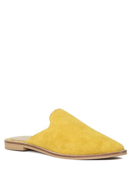 RAG & CO LIA  CANVAS MULES.