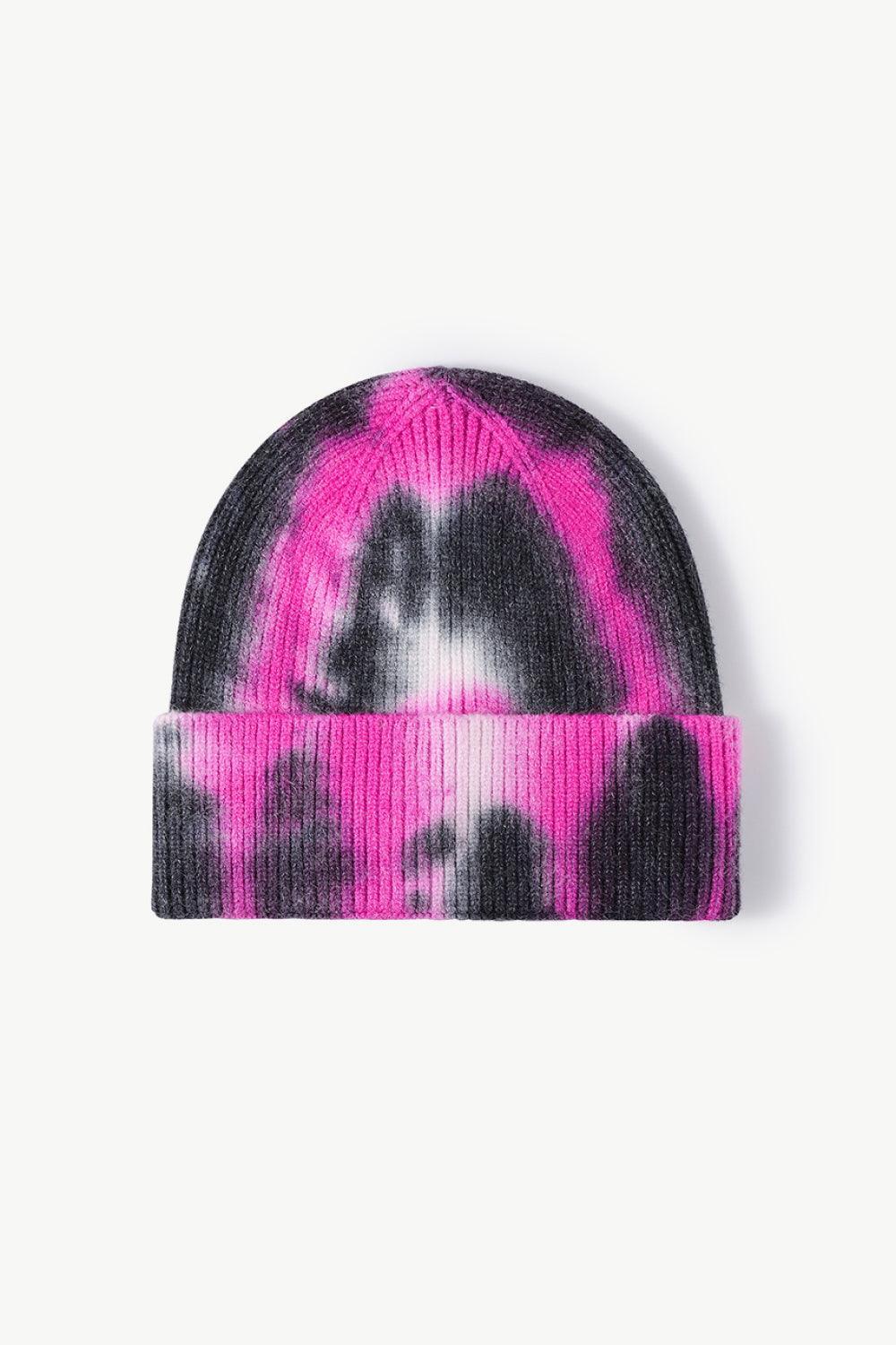 Tie-Dye Cuffed Knit Beanie - SHANKARA CHÉRIE