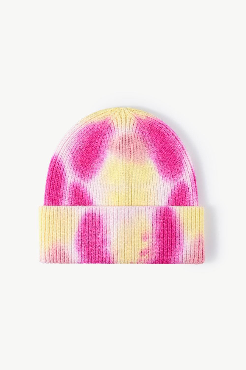 Tie-Dye Cuffed Knit Beanie - SHANKARA CHÉRIE