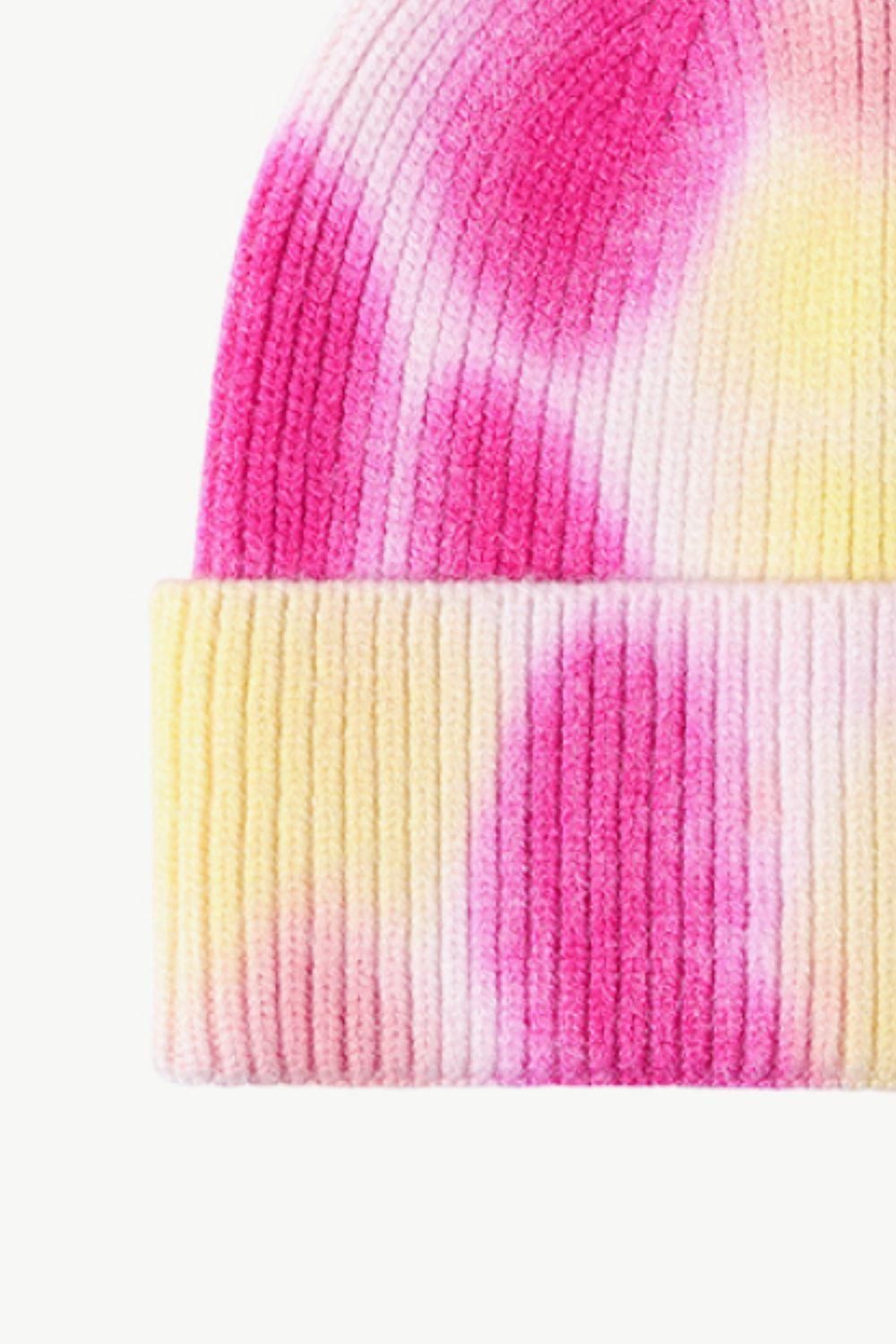 Tie-Dye Cuffed Knit Beanie - SHANKARA CHÉRIE