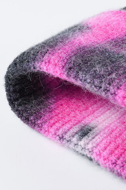 Tie-Dye Cuffed Knit Beanie - SHANKARA CHÉRIE