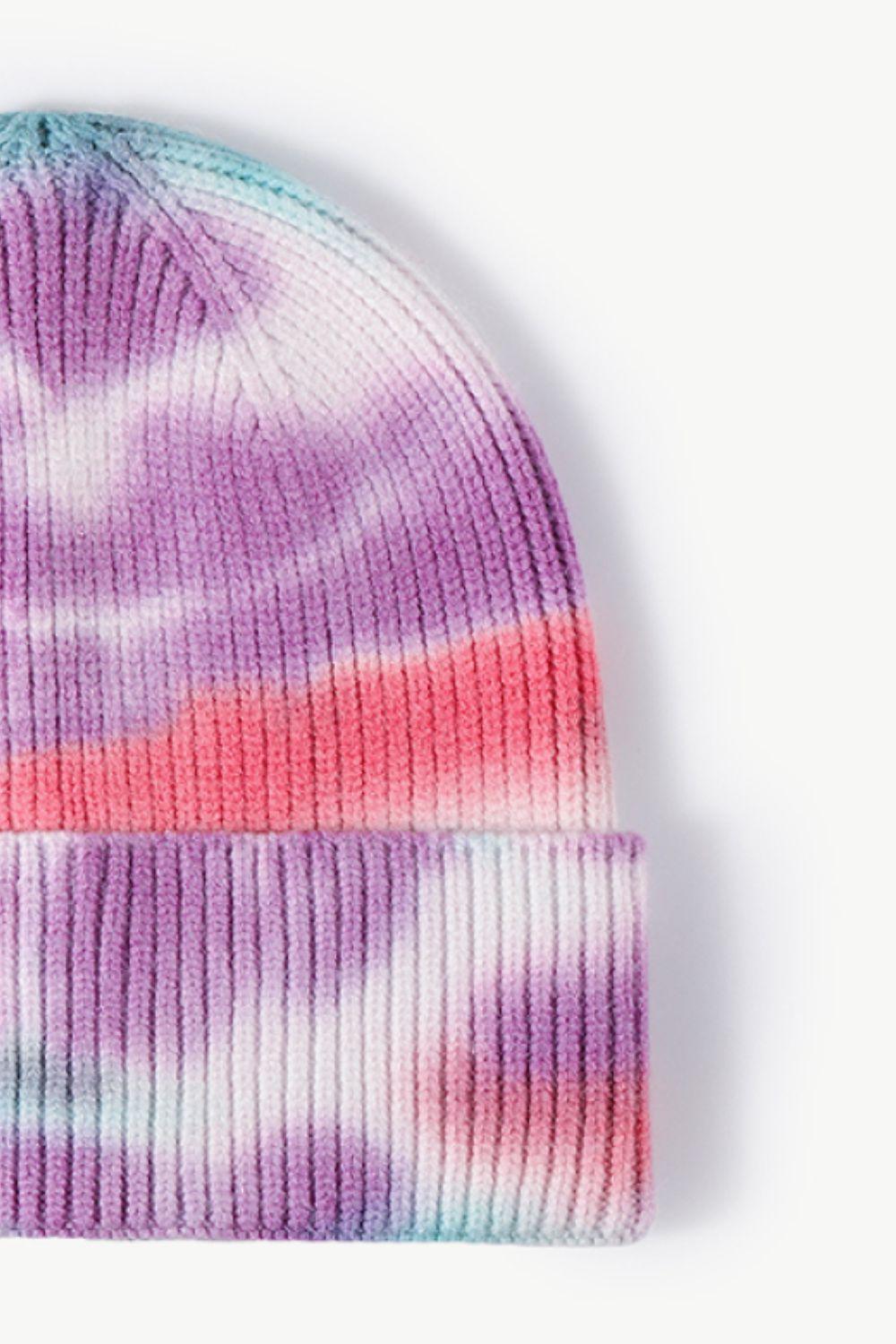 Tie-Dye Cuffed Knit Beanie - SHANKARA CHÉRIE