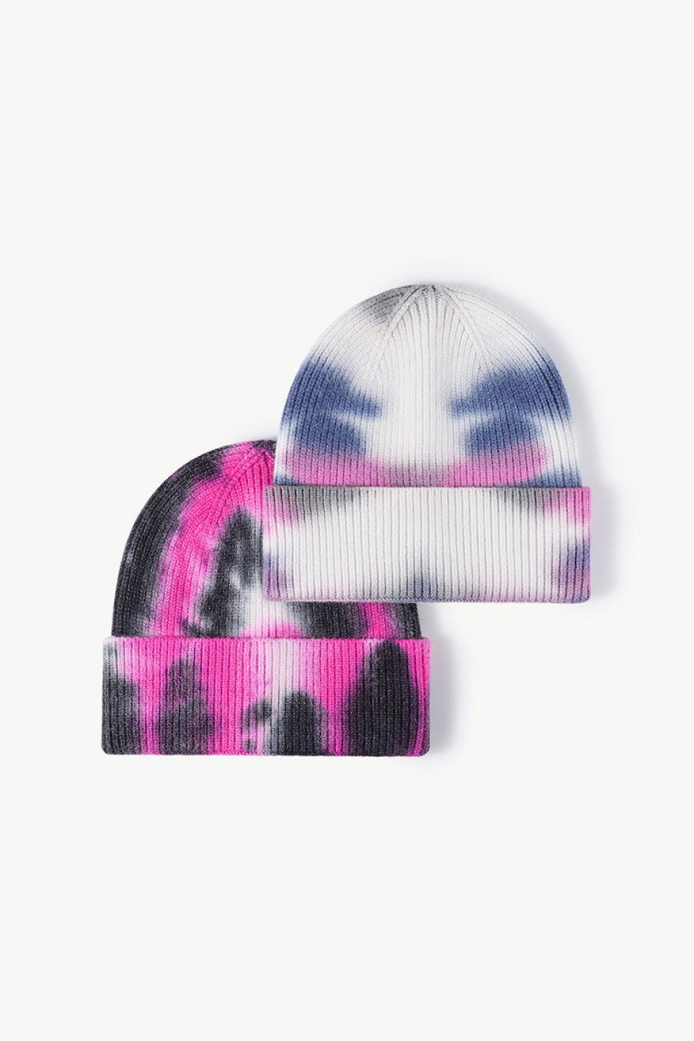 Tie-Dye Cuffed Knit Beanie - SHANKARA CHÉRIE