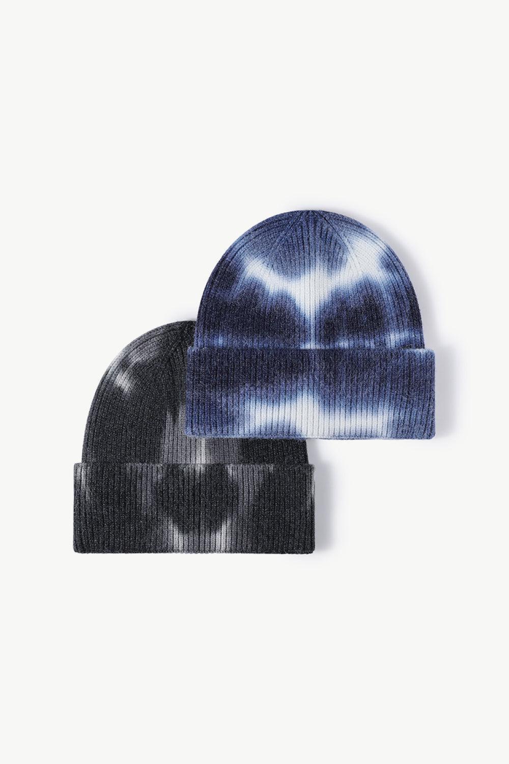 Tie-Dye Cuffed Knit Beanie - SHANKARA CHÉRIE