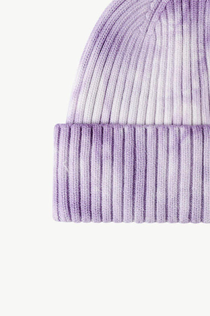 Tie-Dye Ribbed Cuffed Beanie - SHANKARA CHÉRIE