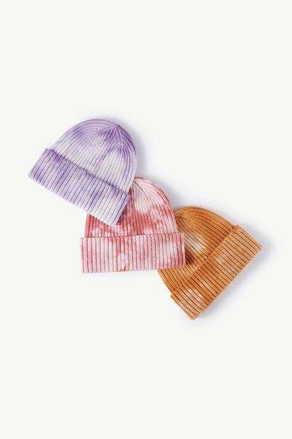 Tie-Dye Ribbed Cuffed Beanie - SHANKARA CHÉRIE