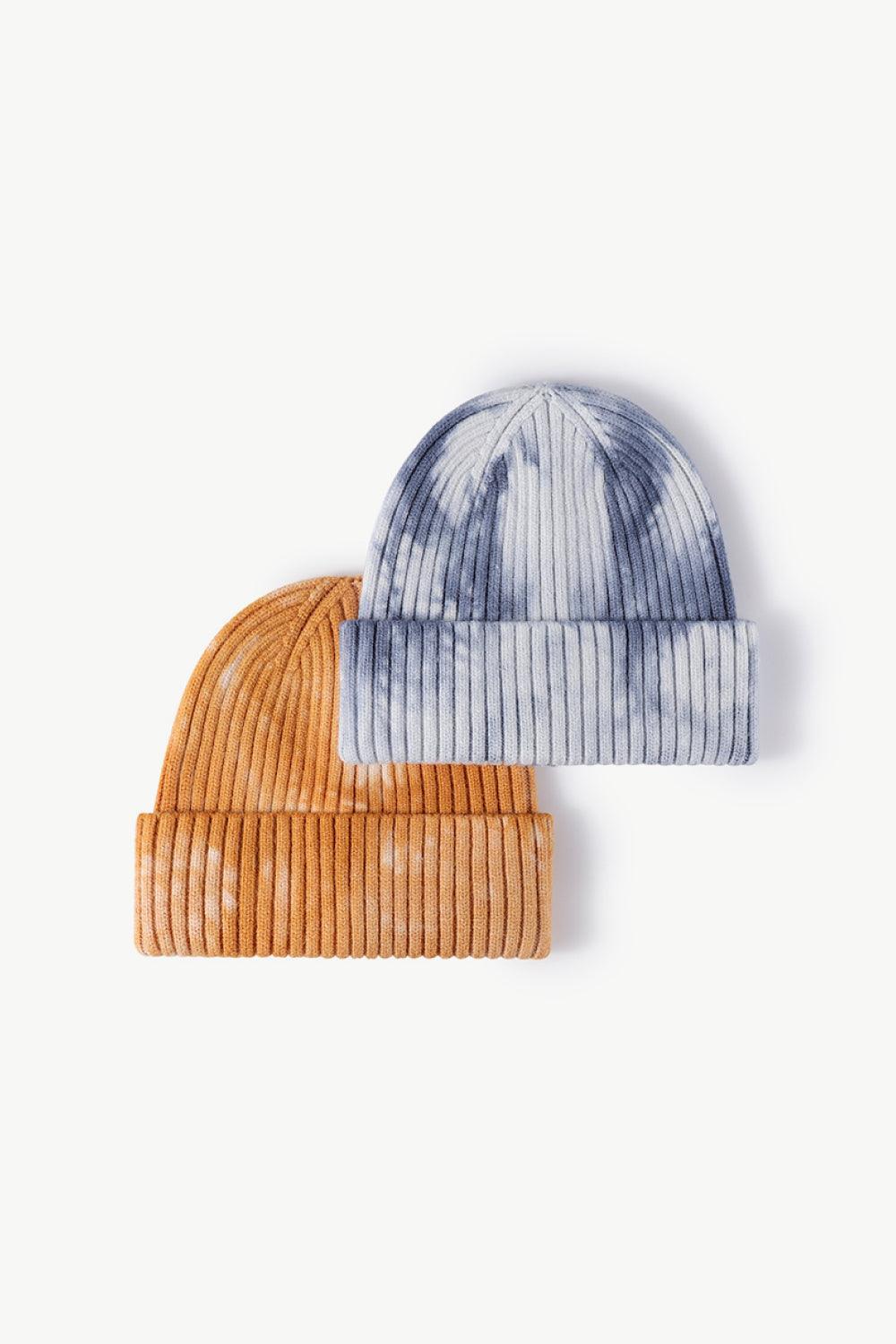 Tie-Dye Ribbed Cuffed Beanie - SHANKARA CHÉRIE