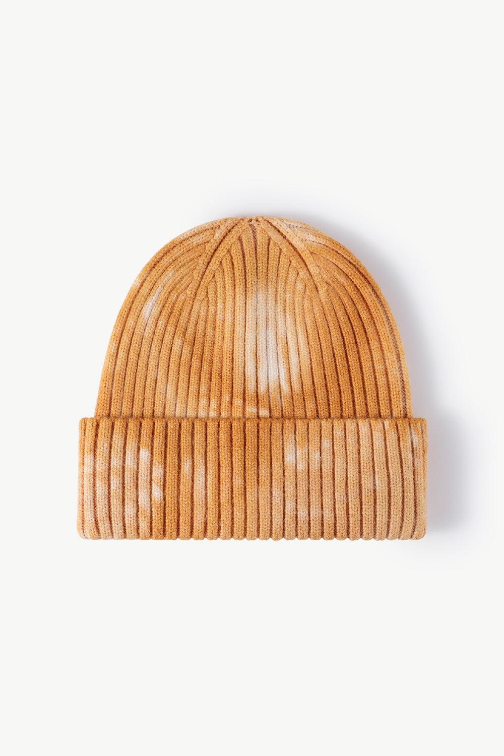 Tie-Dye Ribbed Cuffed Beanie - SHANKARA CHÉRIE