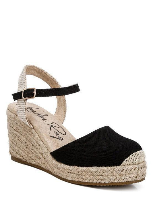 Trand Wedge Espadrille Sandals.
