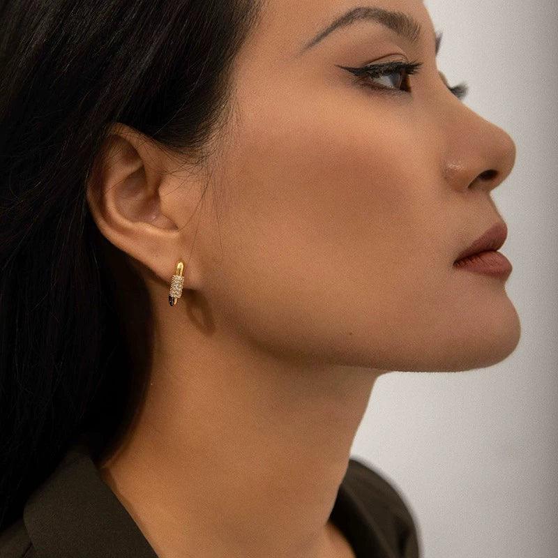 Wearring Copper Plating 18K Niche Fashion Zircon.