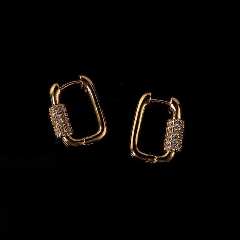Wearring Copper Plating 18K Niche Fashion Zircon.