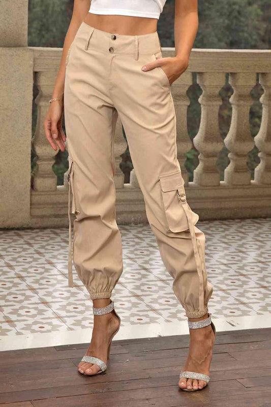 High Waist Cargo Pants - SHANKARA CHÉRIE