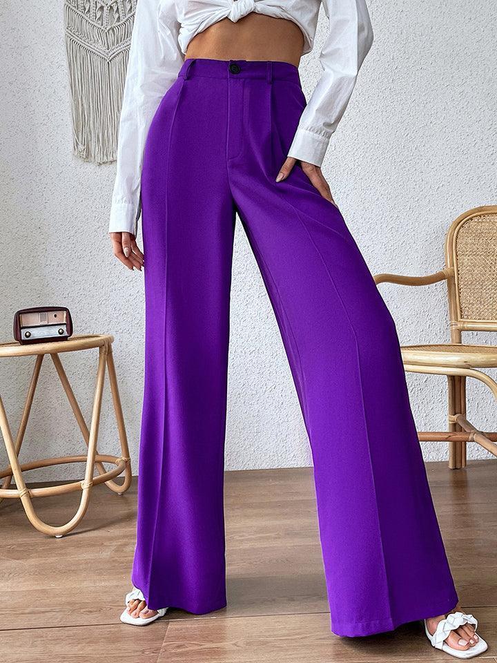 High Waist Wide Leg Pants - SHANKARA CHÉRIE