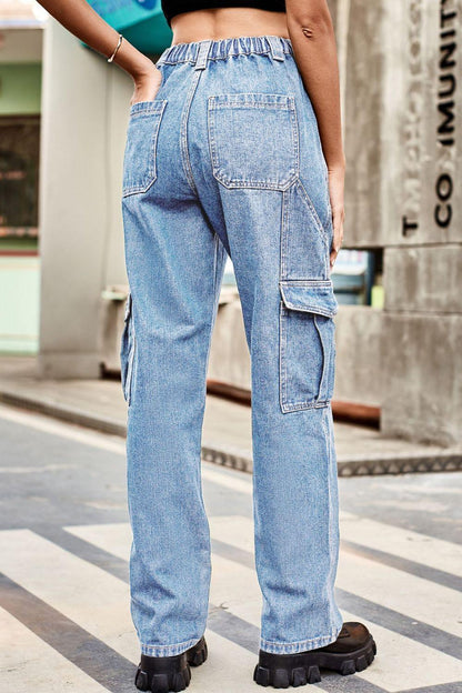 Loose Fit Long Pants with Pockets - SHANKARA CHÉRIE