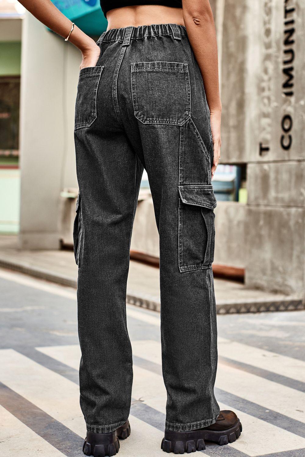 Loose Fit Long Pants with Pockets - SHANKARA CHÉRIE